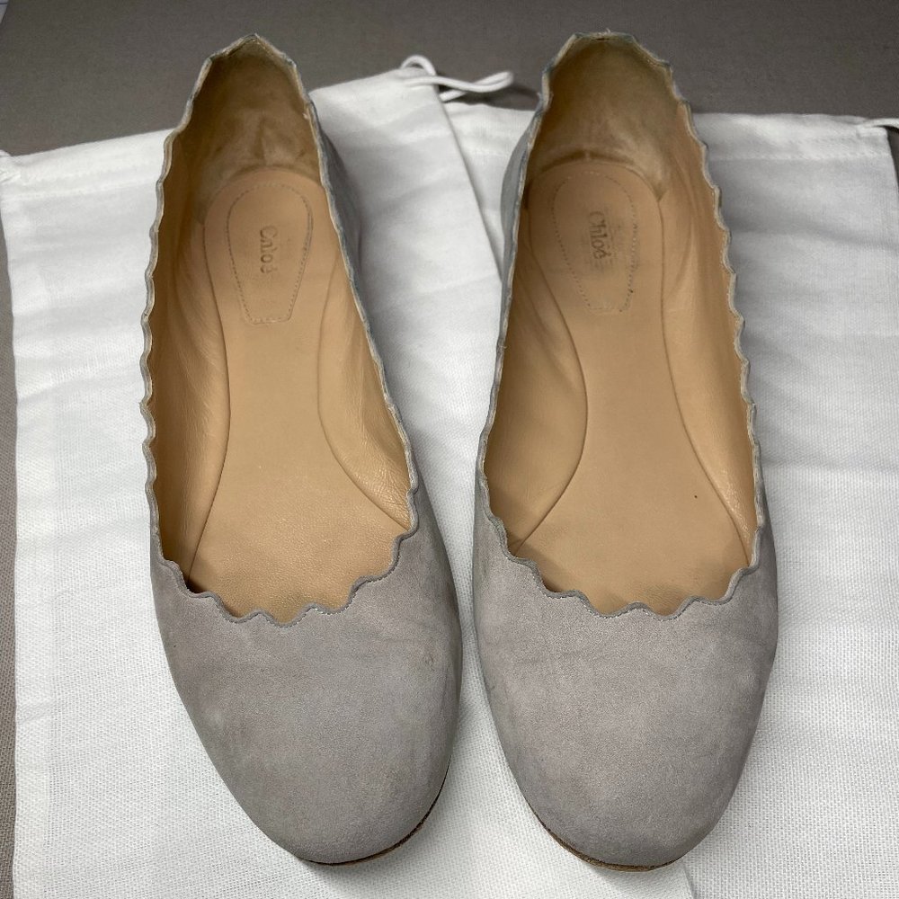 Chloe Lauren Ballet Flat - grey